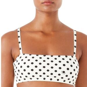 Kate Spade Polka Dot Bikini Top size M